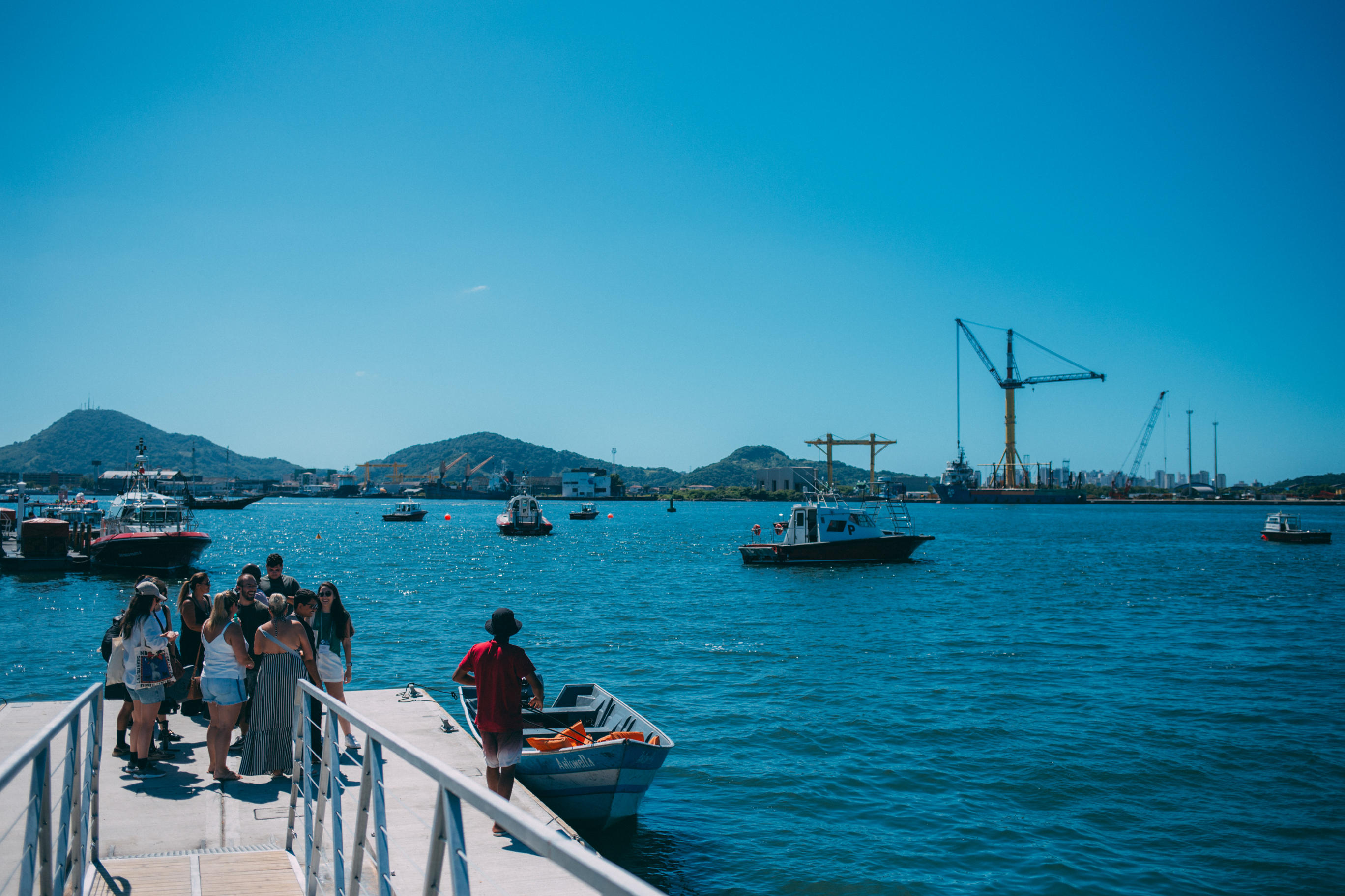 Check-out at Parque Balneário Santos Hotel